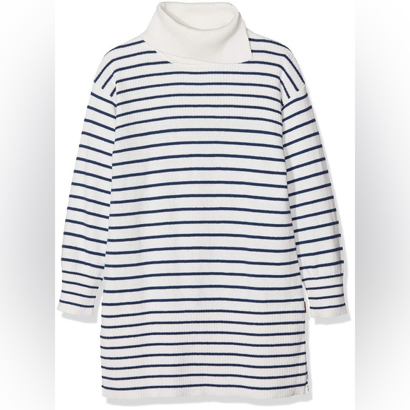 Boboli Striped Knit Turtleneck Tunic Dress size 6 years - Picture 1 of 9